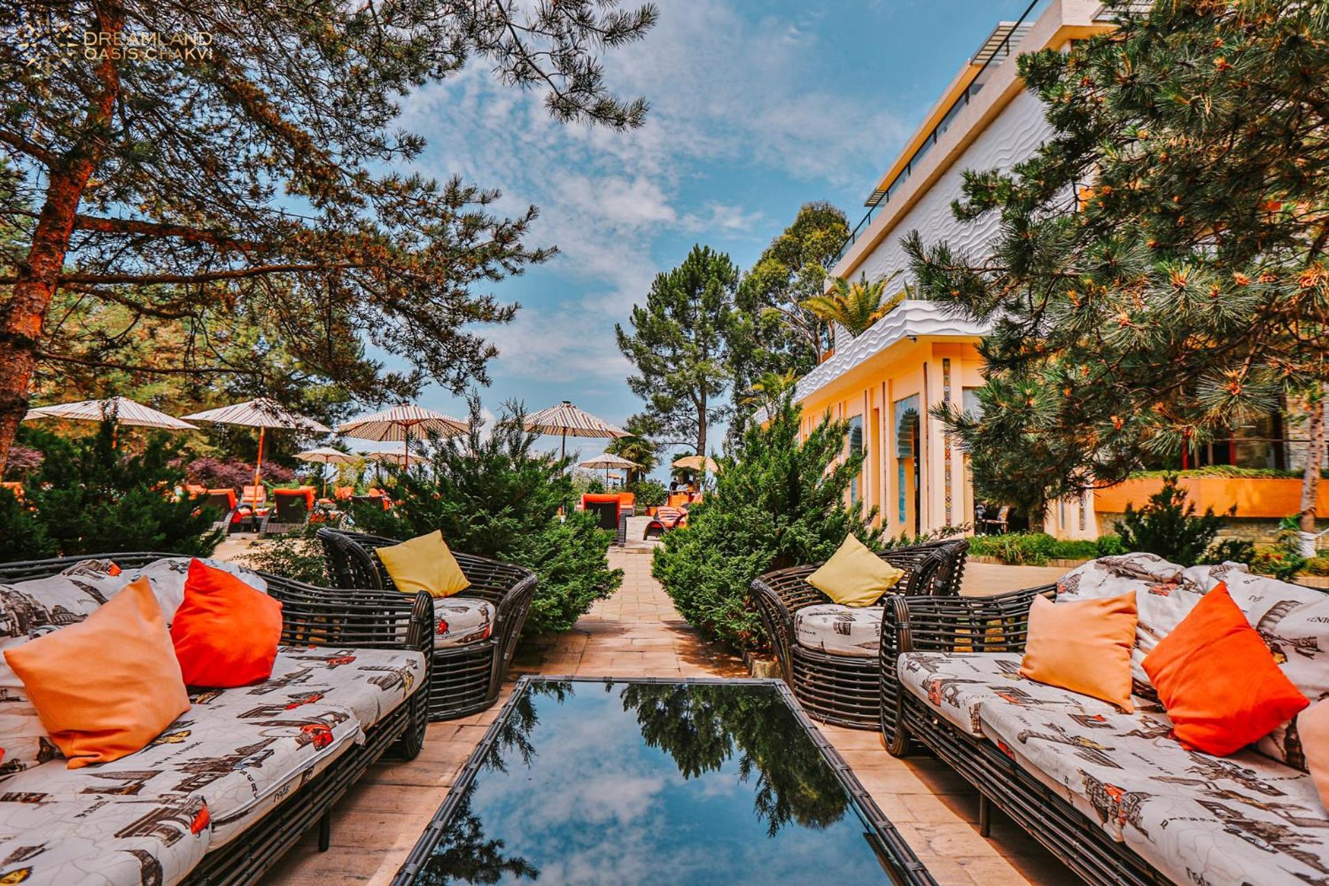 Dreamland Oasis Aparthotel Kobuleti Exterior foto